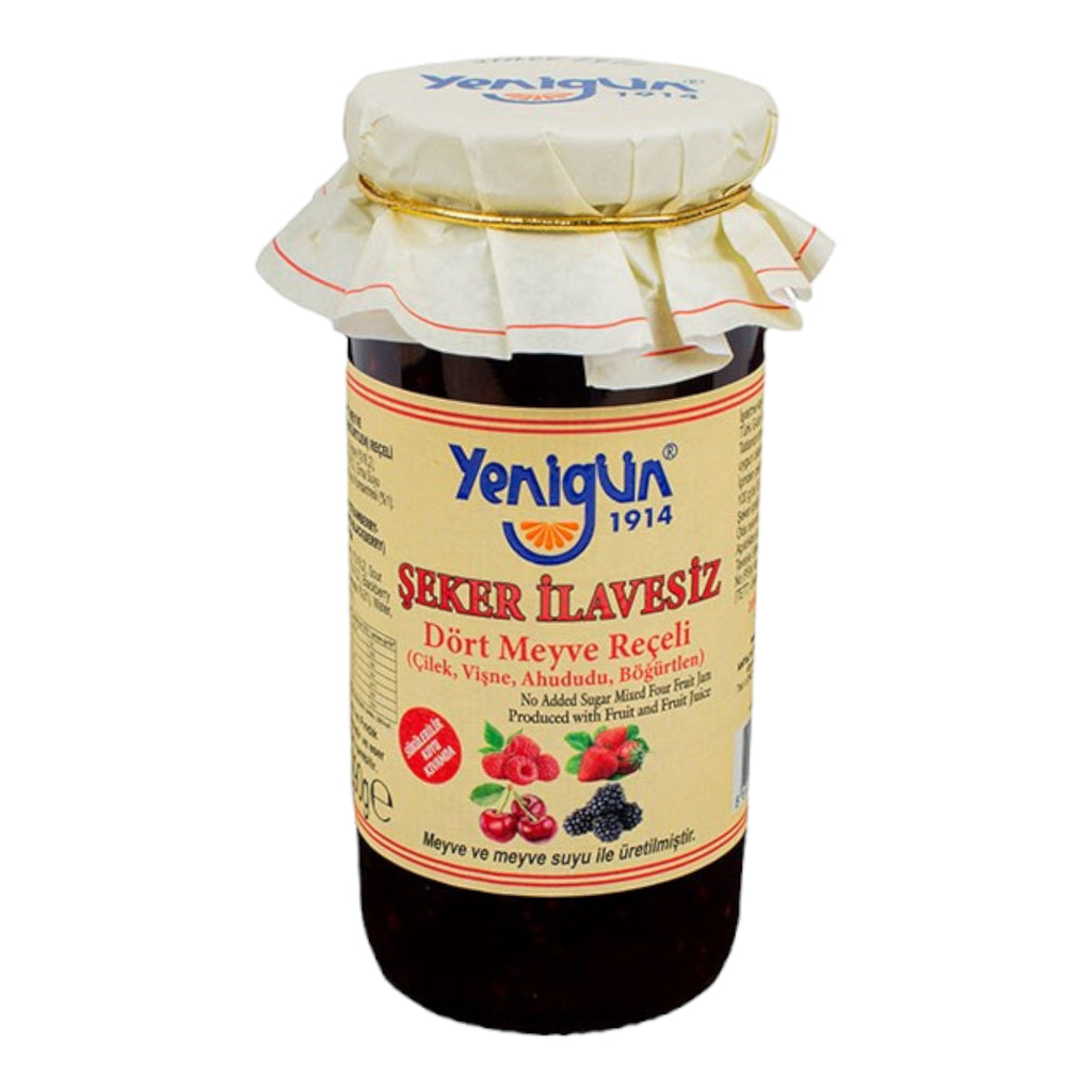 Yenigun Mixed Fruit Jam No Added Sugar 290gr
