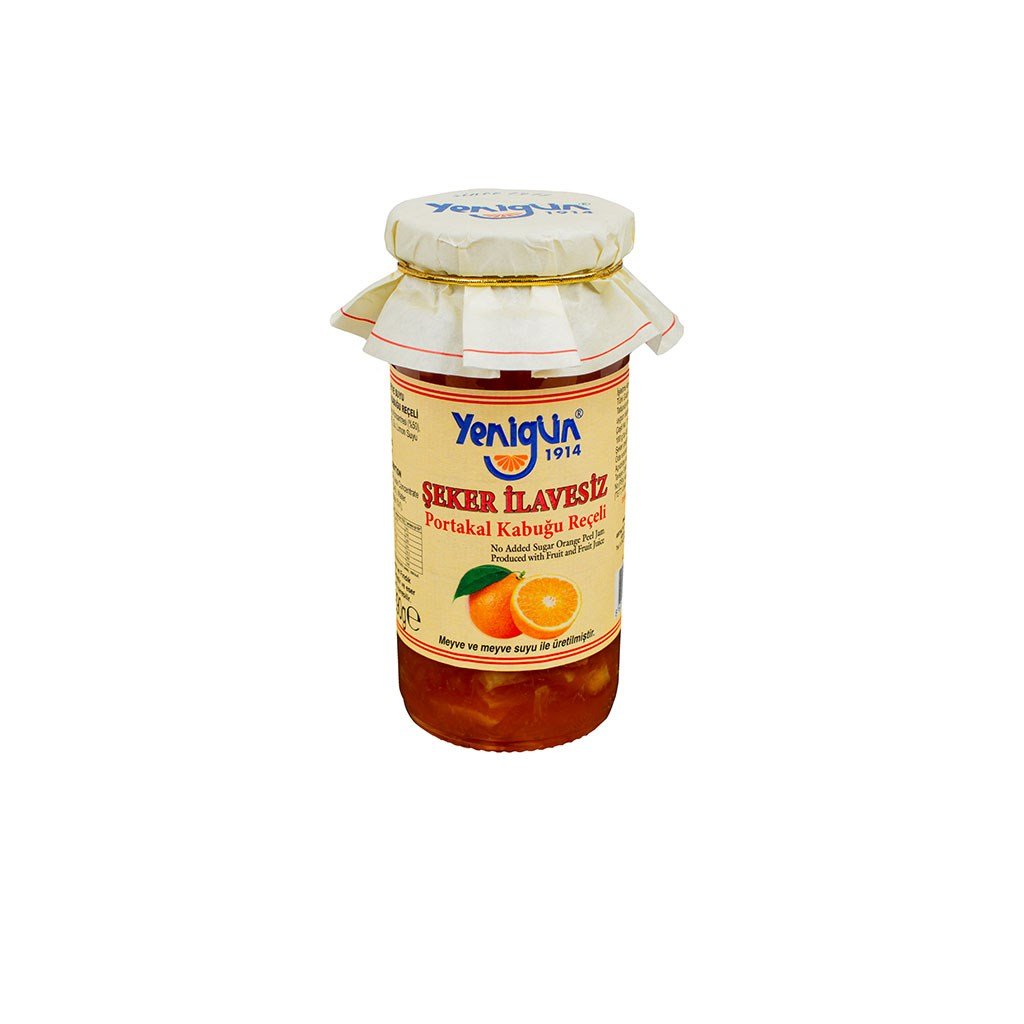 Yenigun Orange Jam No Added Sugar 290gr