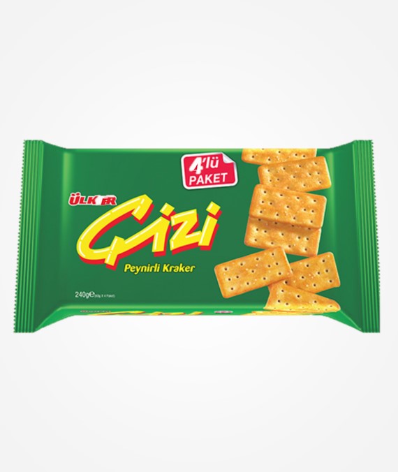 Ulker Cizi Crackers 70gr Pack of 4