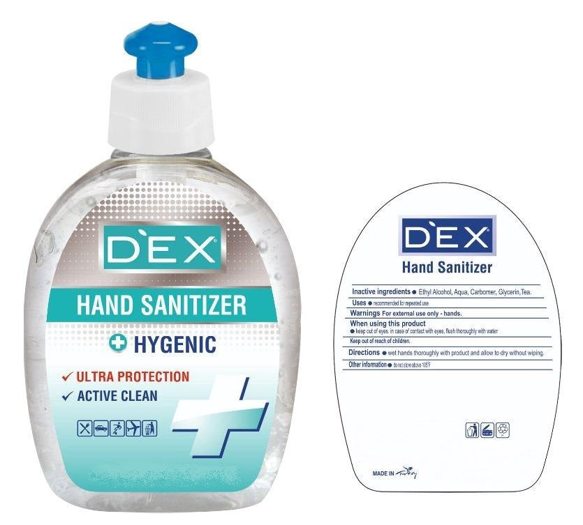 Dex Hand Sanitizer Gel 70% Alcohol 500ml