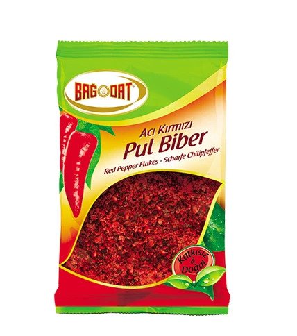 Bagdat Red Pepper Flakes HOT (Aci Pul Biber) 210gr