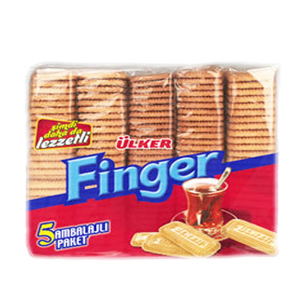 Ulker Finger Biscuits 5x150gr