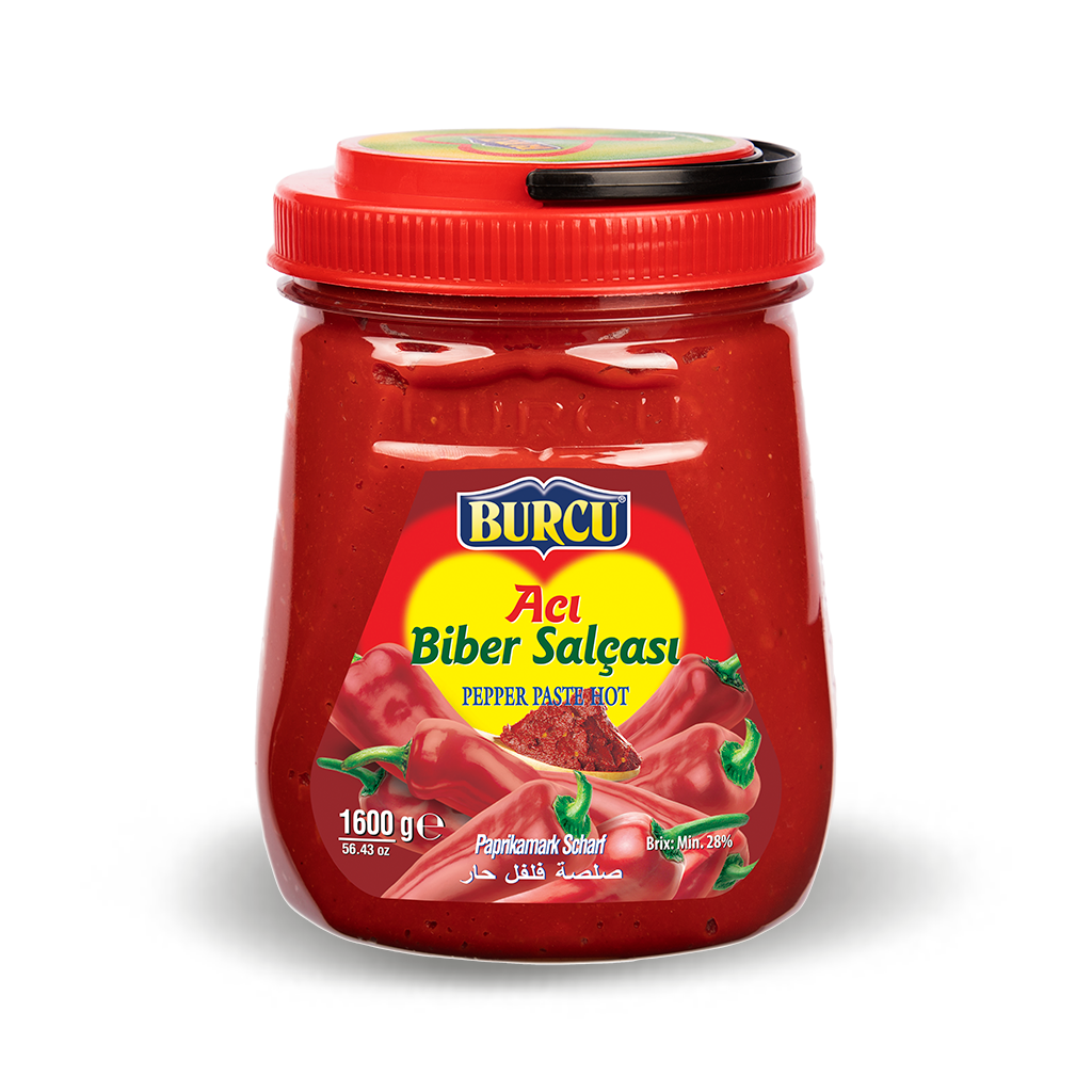 Burcu Pepper Paste Hot 1600gr