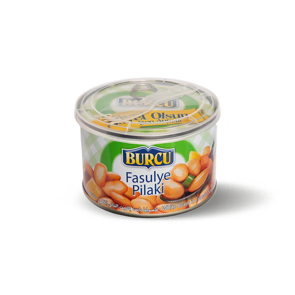 Burcu White Beans in Tomato Sauce Fasulye Pilaki 400gr