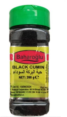Baharoglu Black Cumin (Corekotu) 200gr