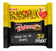 Ulker Biskrem Rulo with Cocoa Cream Pack of 3 x 100gr