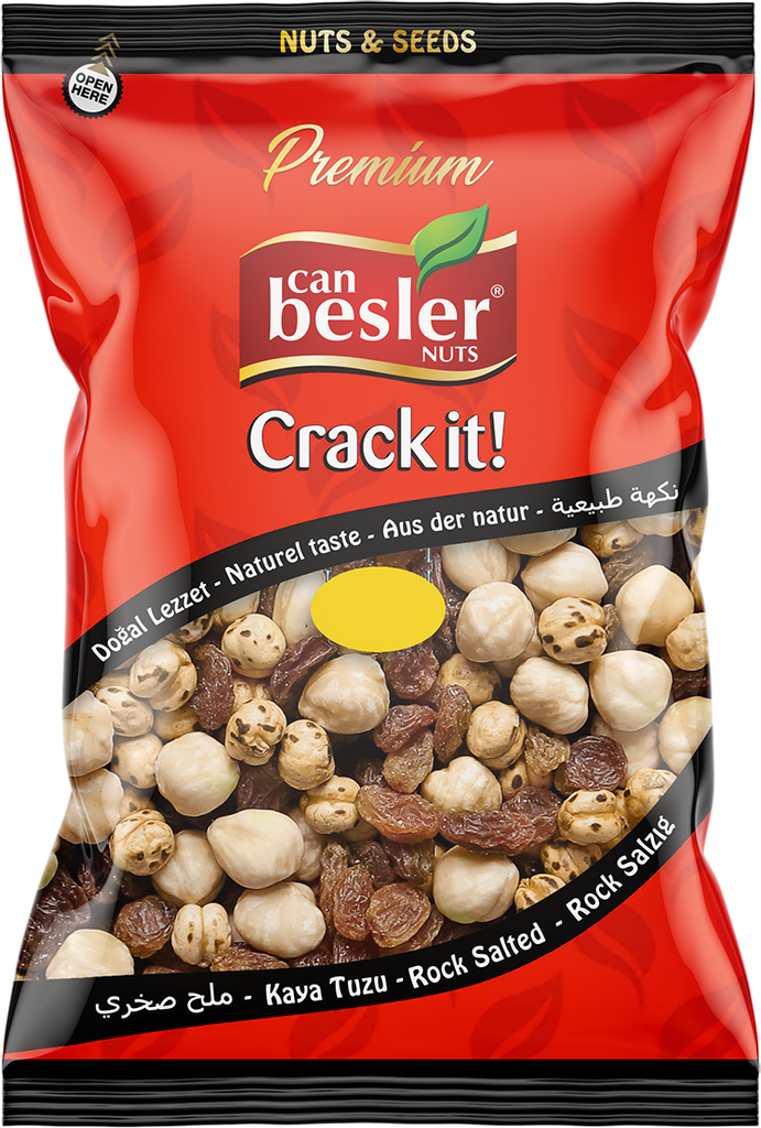 Canbesler Mix Nuts with Raisin 180gr
