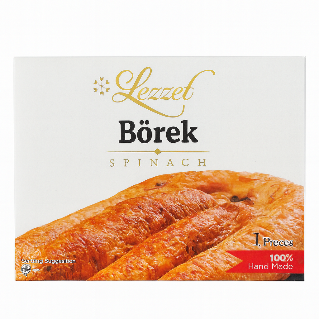 Lezzet Ispanaklı Börek (Spinach & Cheese Pastry)