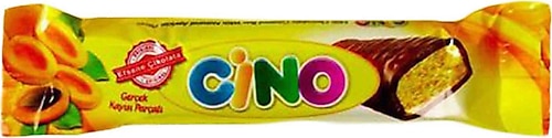 Cino Chocolate Bar with Apricot Filling 20gr