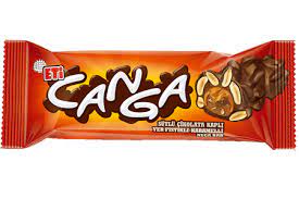 Eti Canga Milk Chocolate Bar with Peanut & Caramel 45gr