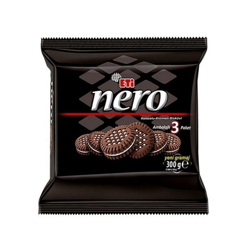 Eti Nero Cacao Sandwich Cookie 100gr x 3