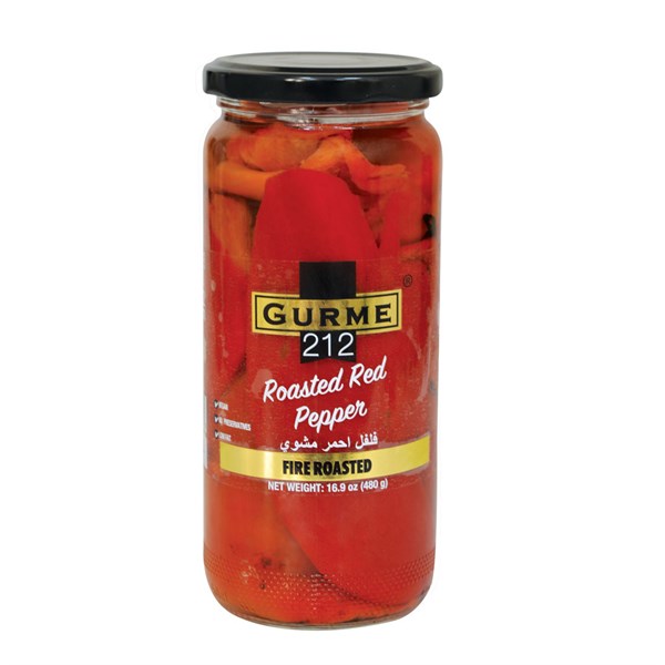 Gurme 212 Fire Roasted Red Pepper 480gr