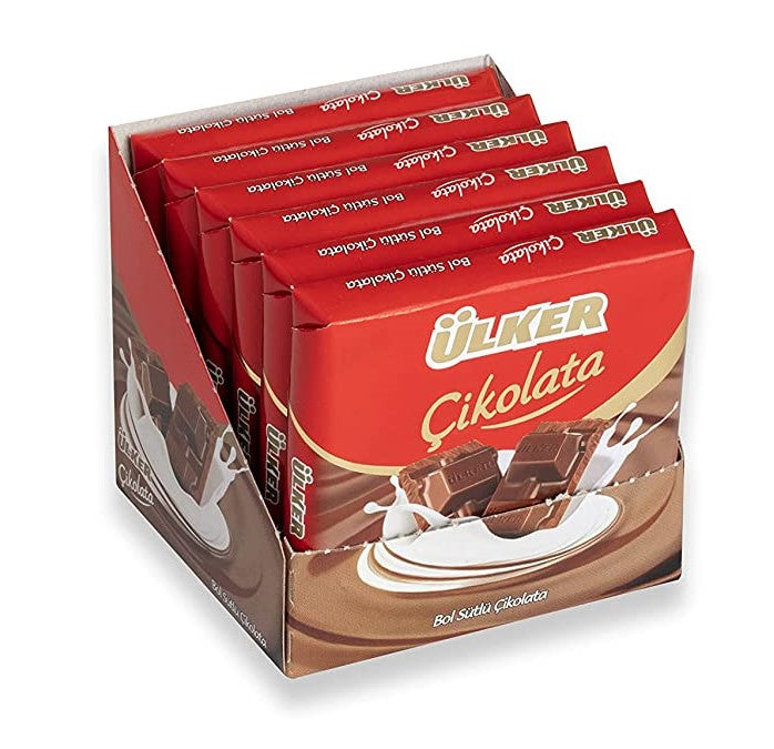 Ulker Milk Chocolate 60gr Case of 6