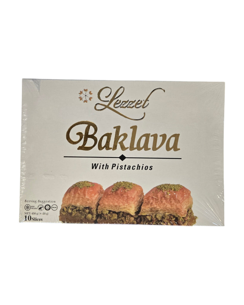 Lezzet Baklava with Pistachio 1lb