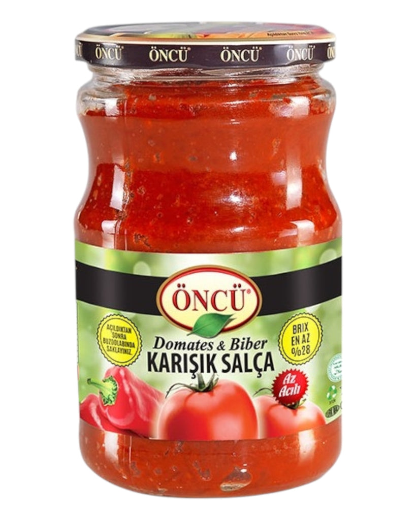 Oncu Tomato & Pepper Paste Mixed 700gr