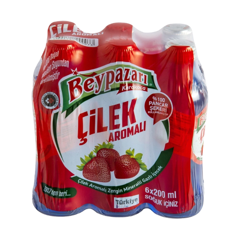 Beypazari Strawberry Mineral Water (200ml x 6 pieces)