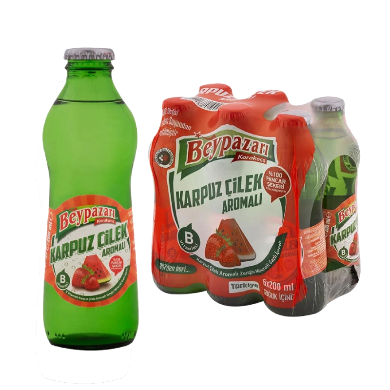 Beypazari Watermelon & Strawberry Mineral Water (200ml x 6 pieces)