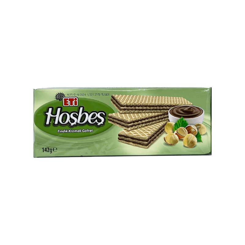 Eti Hosbes Hazelnut Wafer (Findikli Gofret ) 142g