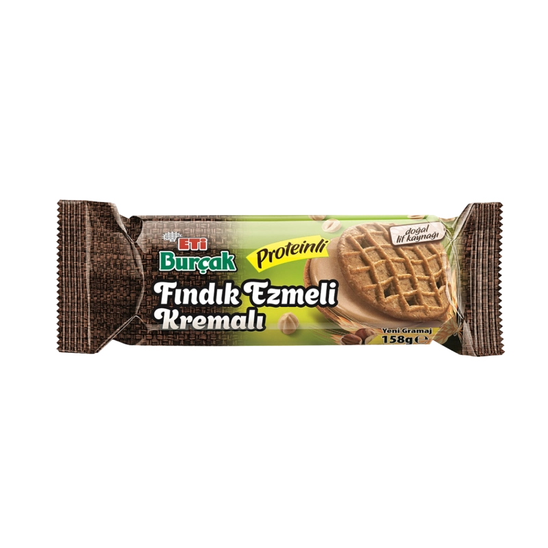 Eti Burcak Hazelnut Cream Cookie 158g