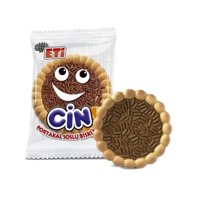 Eti Cin Orange Jelly Cookie 25g