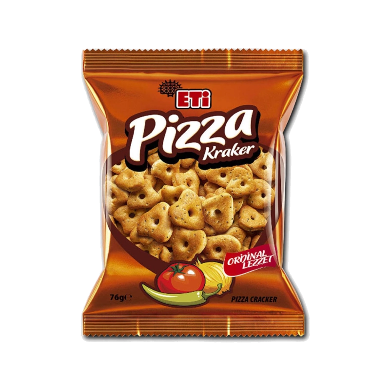 Eti Pizza Flavored Crackers 76g