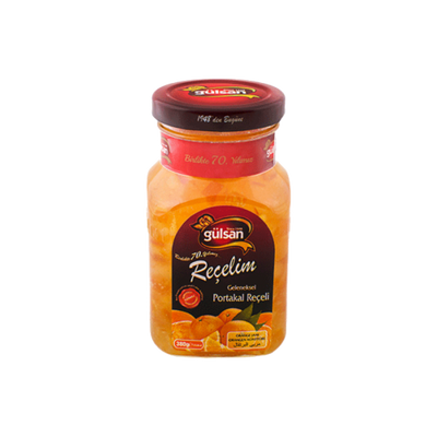 Gulsan Orange Jam in Glass Jar 380g