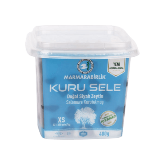 Marmarabirlik Kuru Sele Black Olives XS 400g