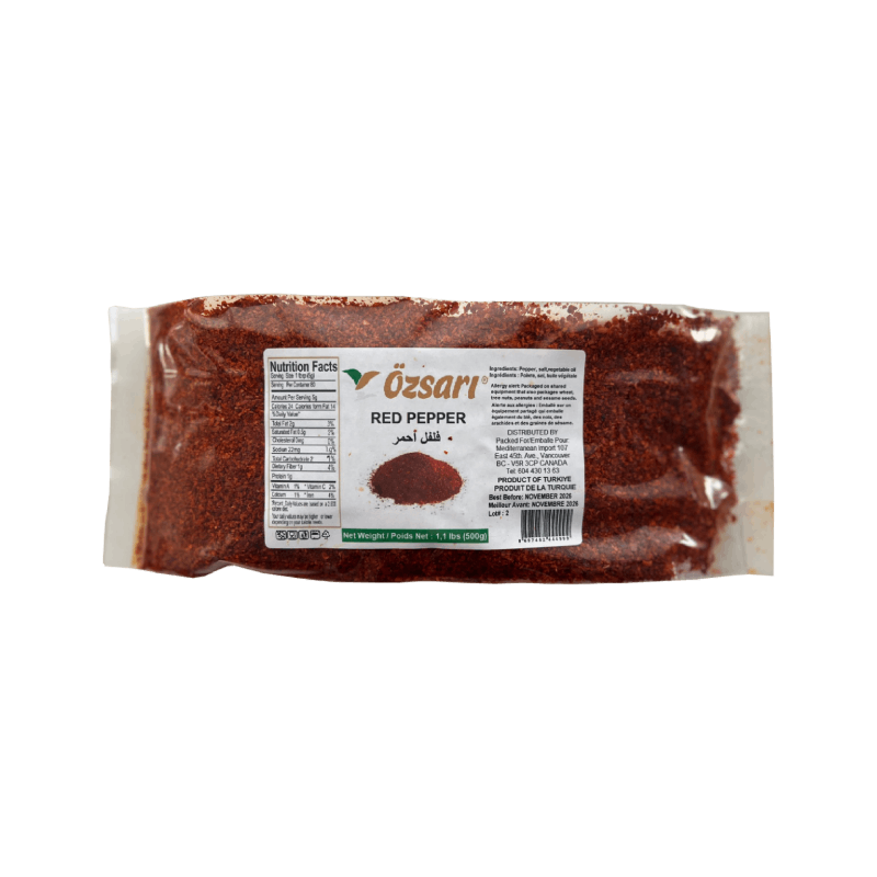 Ozsari Red Pepper Flakes (Hot) 500g