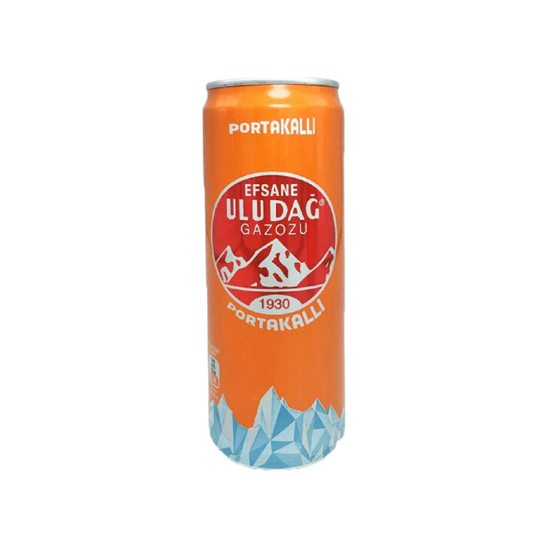 ULUDAG Orange Flavored Carbonated Beverage 330ml