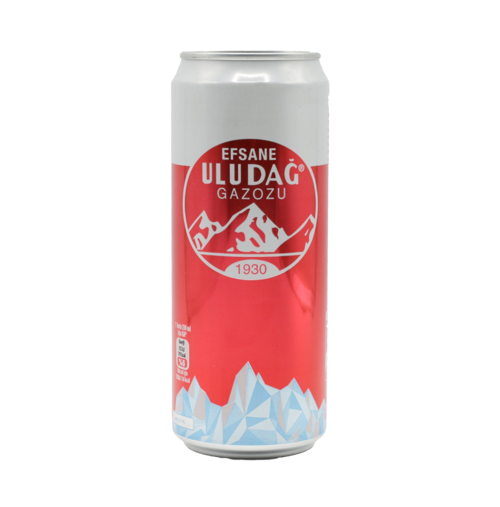 ULUDAG Fruit Flavored Carbonated Beverage 330ml | Efsane Uludağ Gazozu