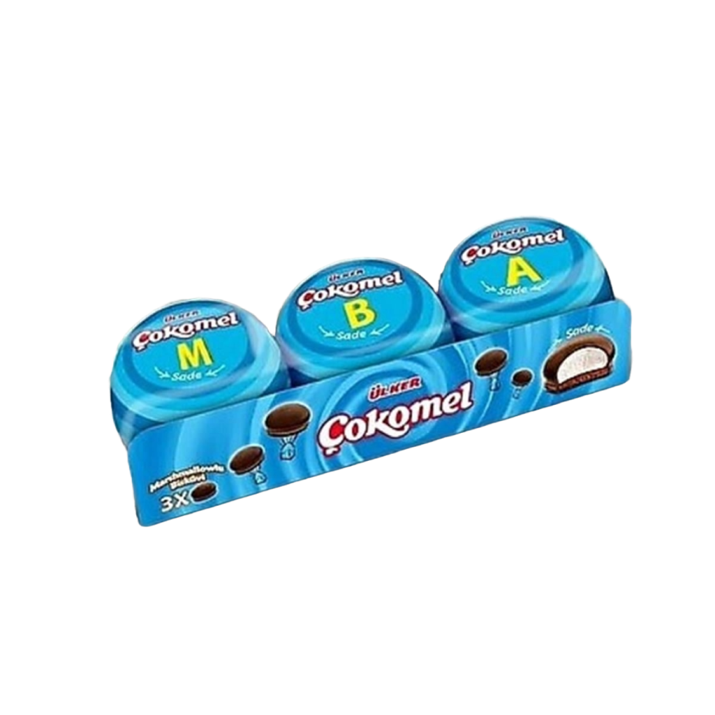 Ulker Cokomel Marshmallow Cookie Chocolate