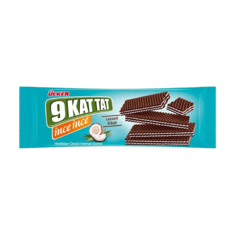 Ulker 9 Kat Tat Coconut Cocoa Wafer
