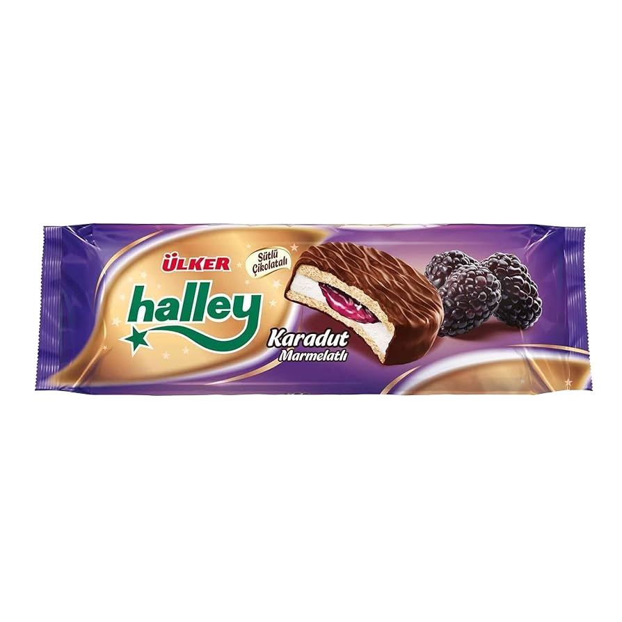 ULKER Halley Choco Blackberry Sandwich