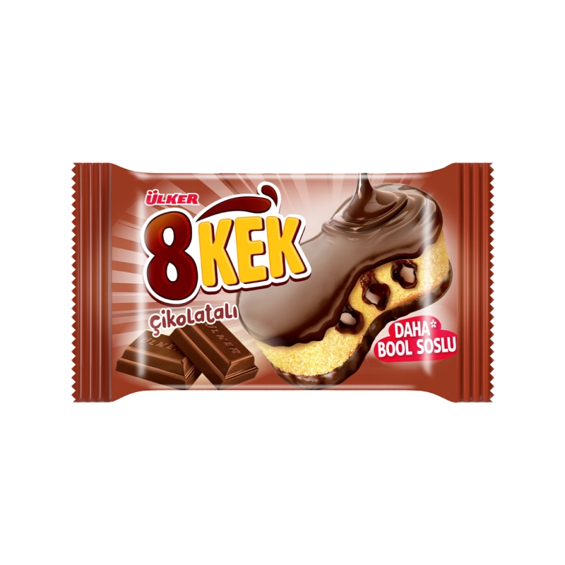 Ulker 8 Kek Chocolate Cake 55g