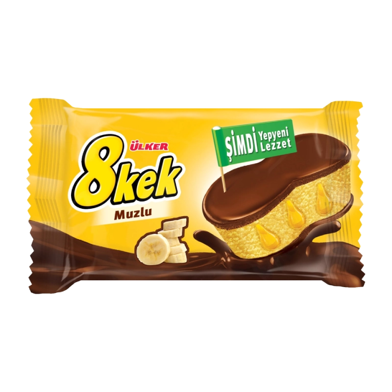 Ulker 8 Kek Banana Cake 55g