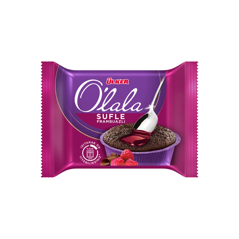 Ulker Olala Raspberry-Filled Lava Cake 70g