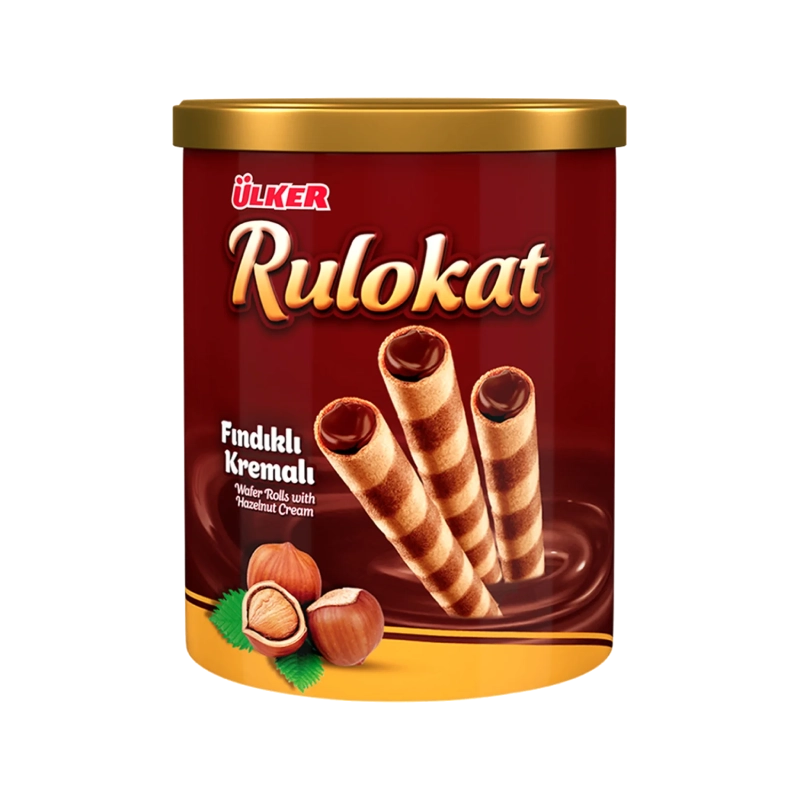 Ulker Rulokat Hazelnut Wafer 170g