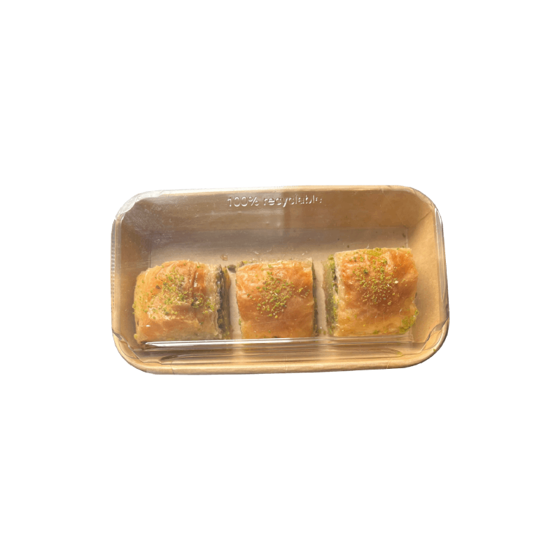 Antep Baklava with Pistachio (3 pieces)