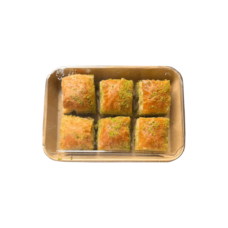 Antep Baklava with Pistachio (6 pieces)