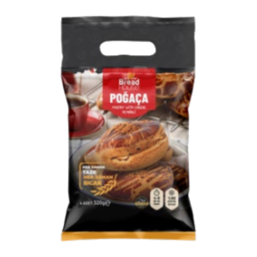 Breadhouse Baked Cheese Pogaca (80gr x 4 pieces)
