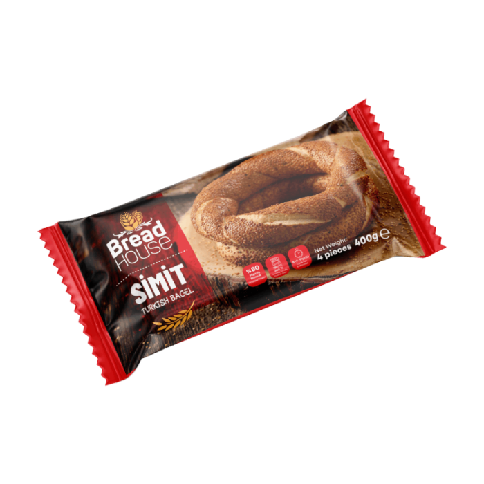 BREADHOUSE Turkish Simit (4 pcs) 400g