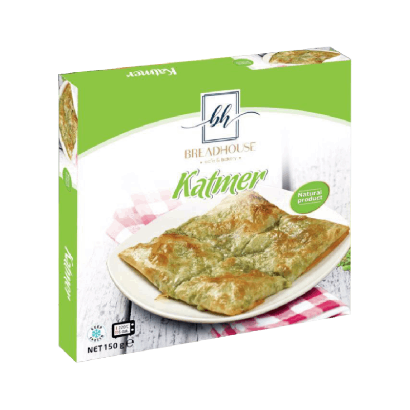BREADHOUSE Katmer with Pistachio (Raw) 300g