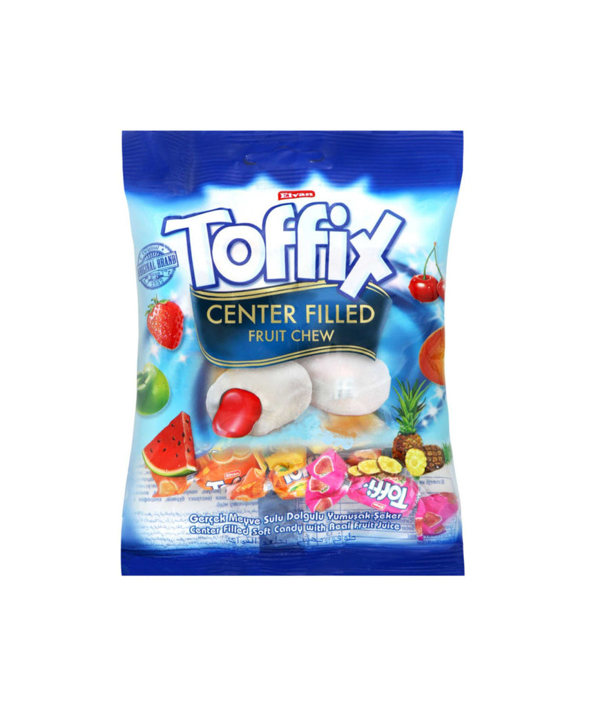 Toffix Hard Candy Center Filled Fruit Chew 500gr