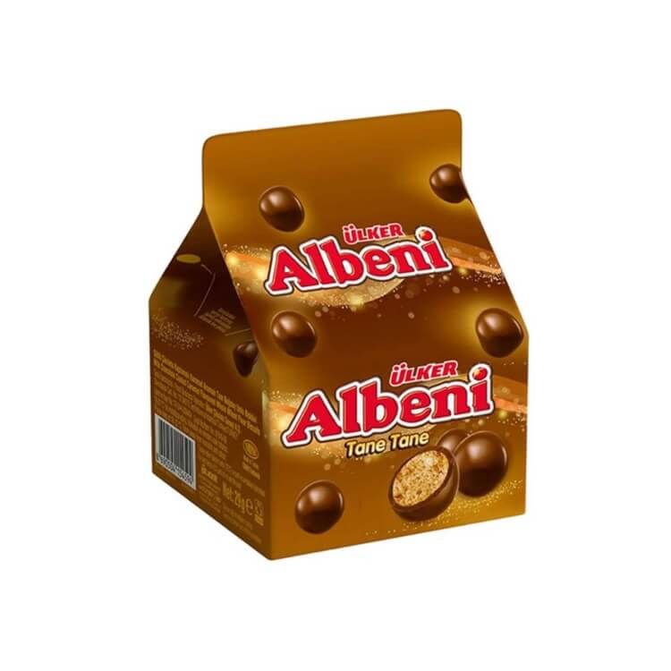 Ulker Albeni Tane Tane Chocolate Coated Dragee 29gr