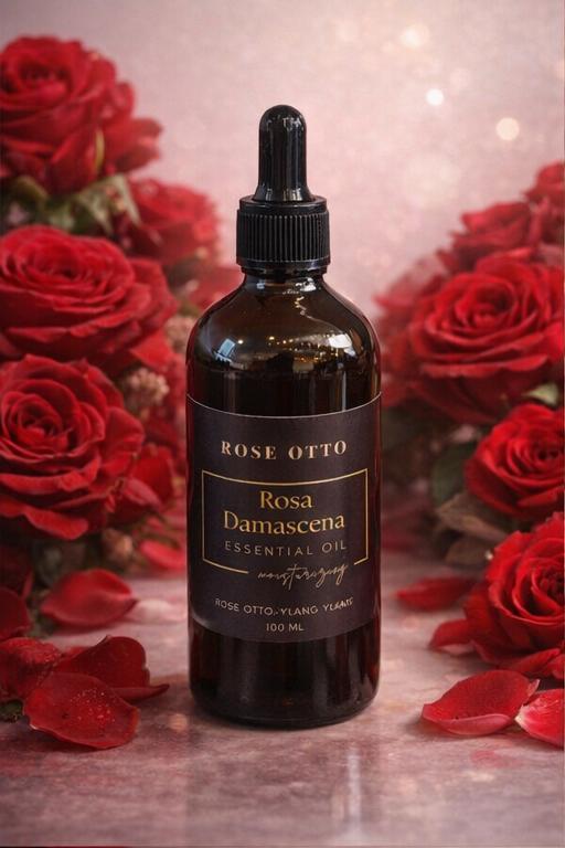 Rose Otto Botanical Vücut & Cilt Yağı – Doğal & Organik Gül Yağı (100 ML)