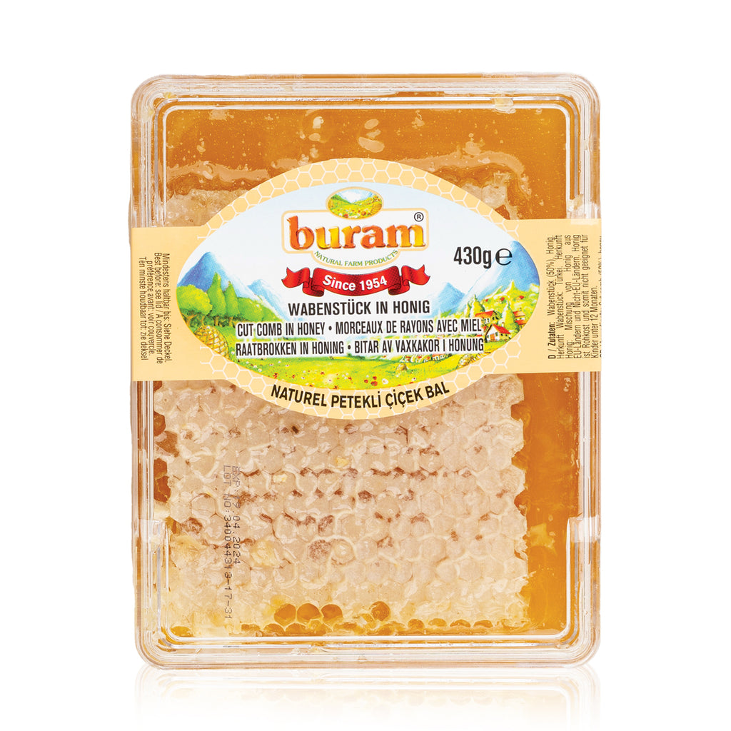 Buram Honeycomb with Honey 430gr