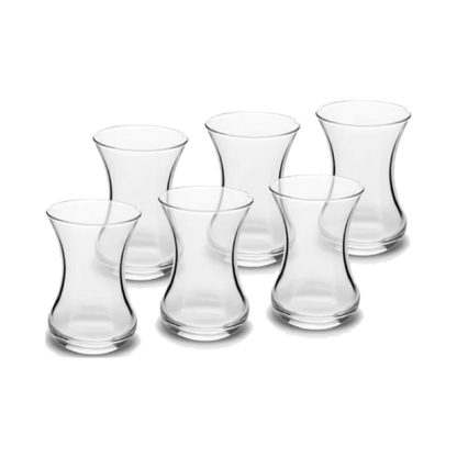Pasabahce Incebelli Cay Bardagi Tea Glasses (6Pcs)