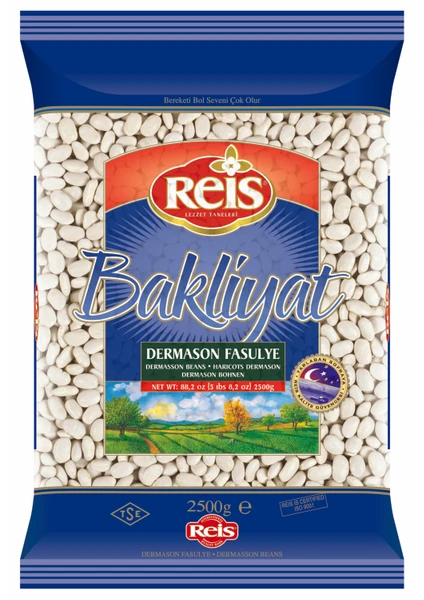 Reis Dermason Dry Beans Kuru Fasulye 1kg