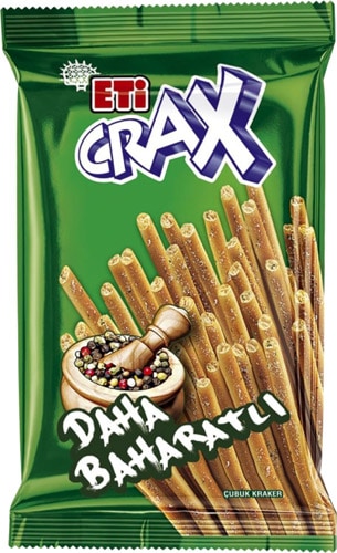 Eti Crax Stick Cracker Hot Spicy 50gr