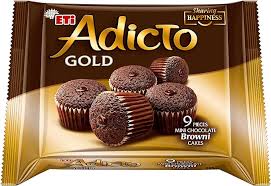 Eti Adicto Mini Browni Cakes 9x20gr